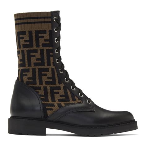 boots fendi|fendi military boots.